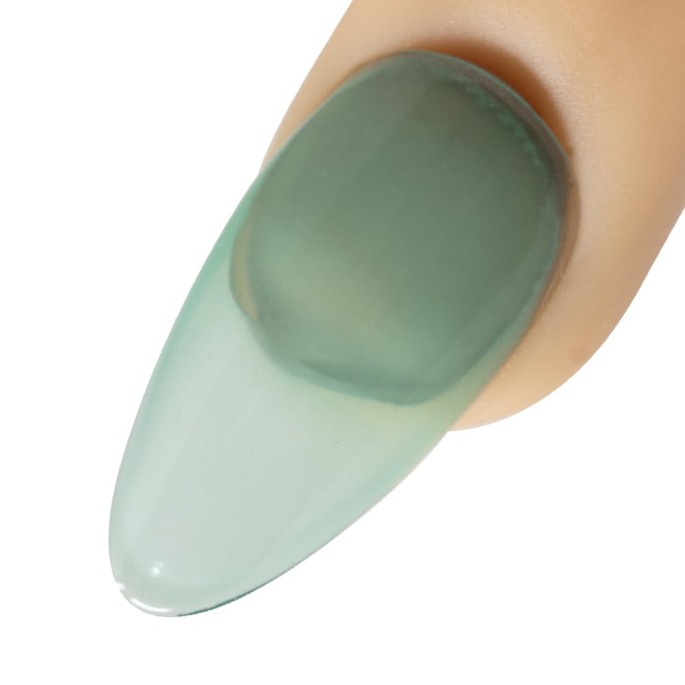 Young Nails Mani-Q Color Gel Polish - Soft Gel Nail Polish for Natural Nails, Nail Enhancements, Builder Gel, Fast Curing LED/UV Soak-Off Gel, Use w/Gel Base & Top Coat, 1/3 oz, Frog Opera