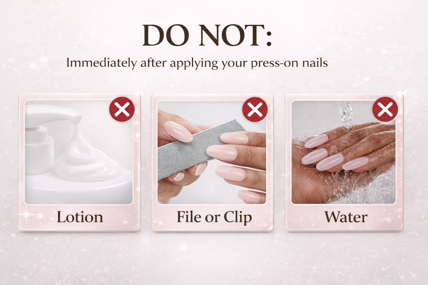 French Tip Press-On Nails – Nude Pink with White Tips | Long Almond Shape, Glossy 24-Piece Reusable Nail Set for Salon-Perfect Look