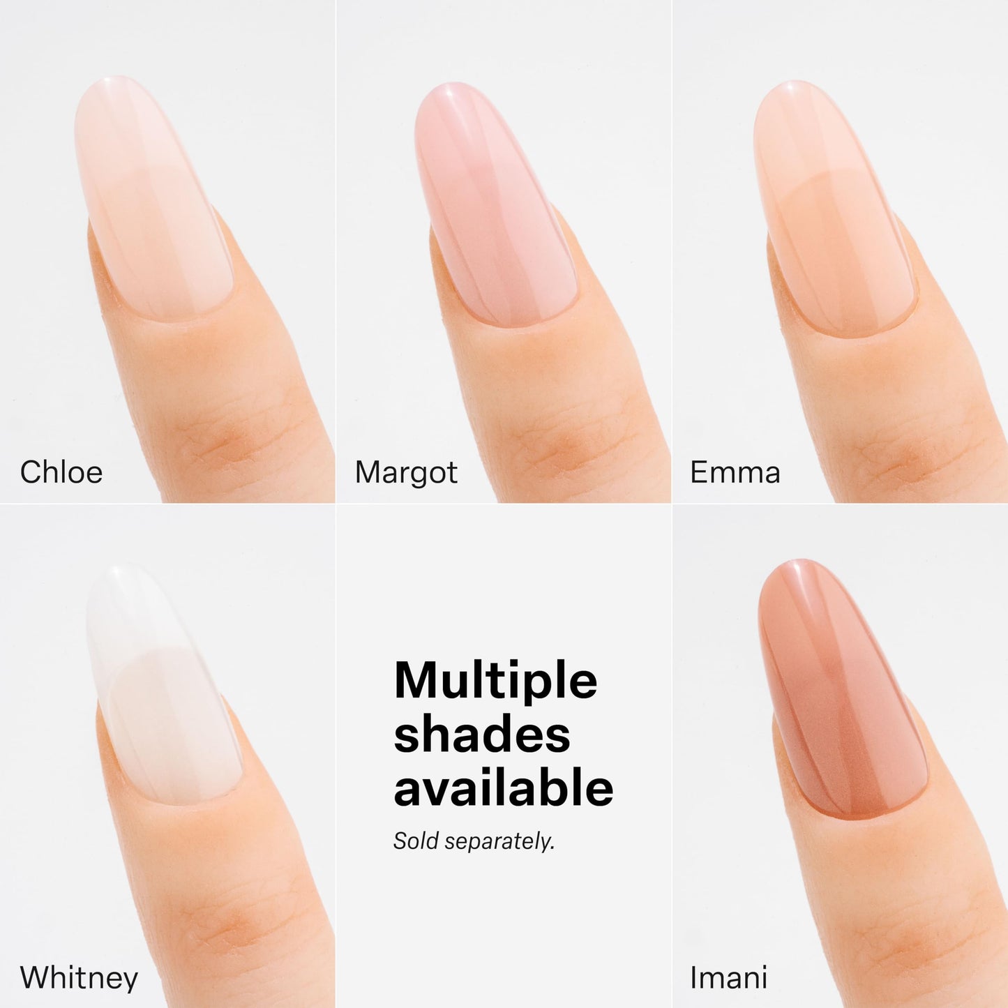 Apres Neutrals Gel-X Margot Box Of Press On Nails, 11 Sizes 00-9, Soft Gel Nail Tip Box (150pcs) (Sculpted Square Long, 150)
