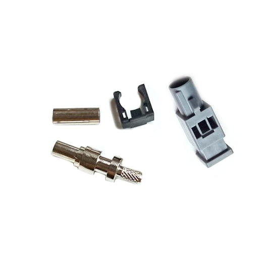 RG316 RG174 RF Coaxial Cable Connector, Fakra Video Connector G Male Cable Connector for Car XM Radio GPS Telematics