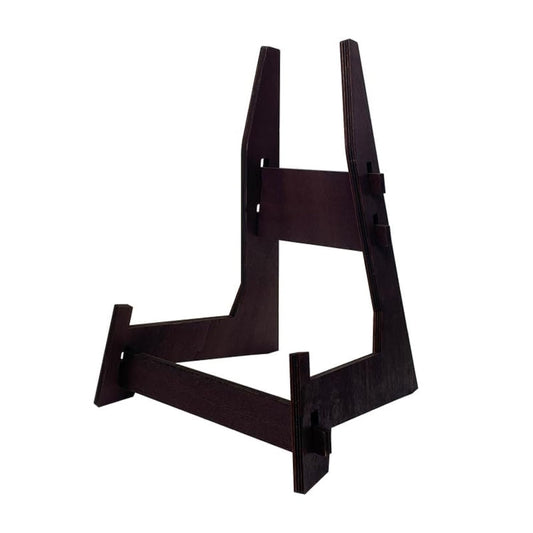 COLOOFO 15.5 Inch Large Plate Stands for Display, Wooden Picture Frame Stand, Decorative Easel Holder for Plates, Bowl, Plaque, Pictures, Books (1 Pack )
