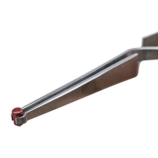 Summit Doorware Reverse Action Tweezers – Precision Lock Pinning & Assembly Tool – Anti-Fatigue Design for Secure Gripping, Ideal for Locksmiths, Jewelers, Hobbyists & More