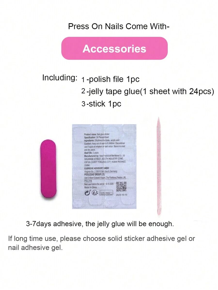 10PCS Luxury Handmade Press On Nails Nude Gradient Cat's Eye with Pearl Bow & Sparkling Rhinestones for Wedding & Party Reusable Almond Fake Nails Design Gift For Women and Girls (251101, S)