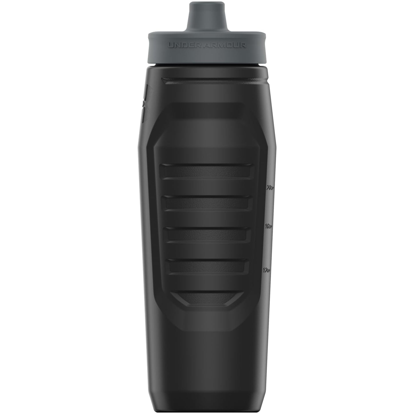 Under Armour Squeeze Water Bottles, 32 oz Water Bottles, Sideline Sports Water Bottle with Quick-Shot Lid, Quick & Easy Hydration, Gym Water Bottles, Squeeze Bottle, 1 32oz Bottle