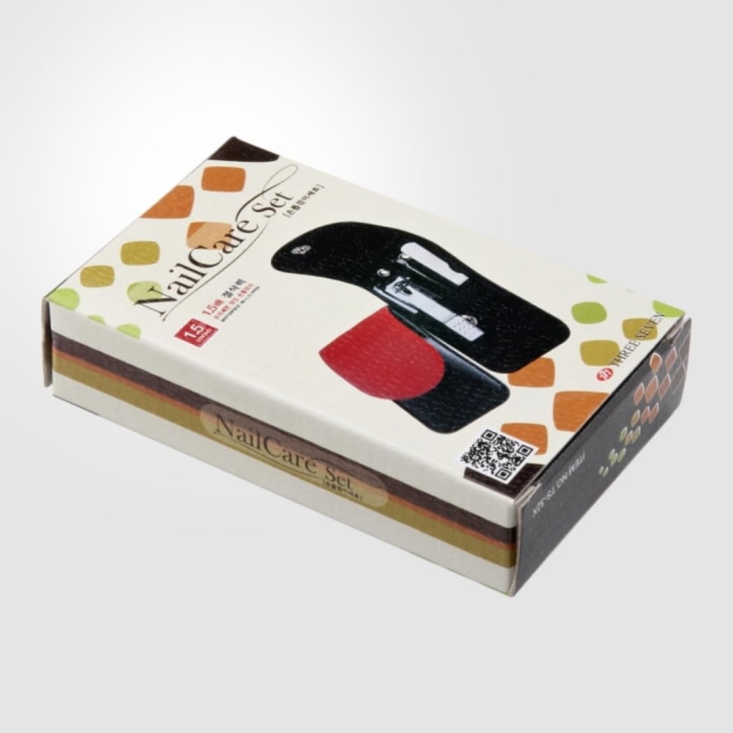 World No. 1. Three Seven (777) Travel Manicure Grooming Kit Nail Clipper Set (4 PCs, TS-32RXG), Made in Korea, Since 1975.