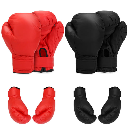 Micnaron 2 Pairs Boxing Gloves for Beginners & Kids, Boxing Training Gloves Suitable for Men & Women, Lightweight Shockproof Gloves for Training & Practice