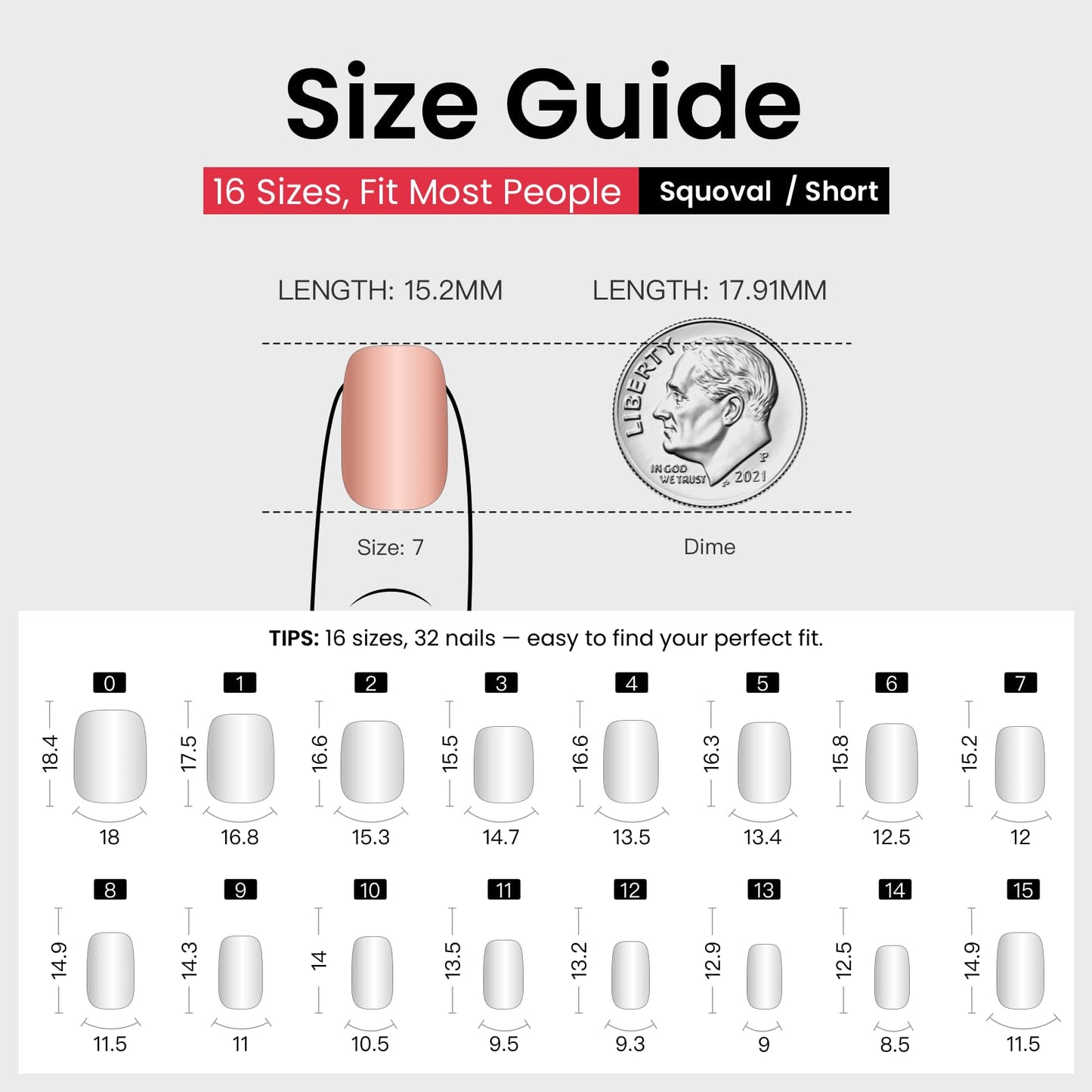 CurvLife Soft Gel Oval Press-On Nails Kit, Reusable Fake Nails with Glue & Adhesive Tabs, 30PCS Salon-Quality Stick-On Nails for At-Home Manicure (Spring Kiss)