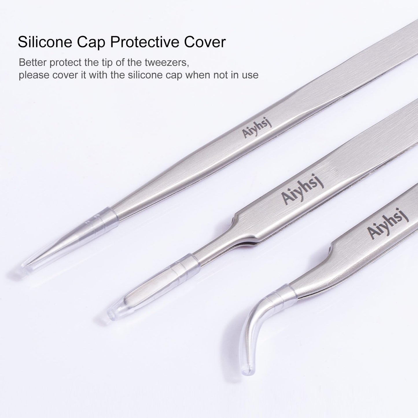 3PCS Precision Tweezers Set, Upgraded High-end Stainless Steel of Tweezer for Craft, Electronics, Soldering, Model, Laboratory Work, Jewelry-Making