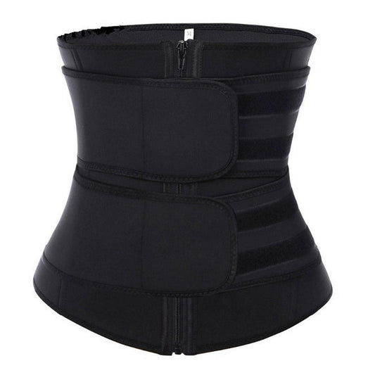 Pilarmuture Waist Trainer Belt for Women,Trimmer Belt Waist Trainer,Sweat Slimming Sports Neoprene Shaper Corset,Tummy Control BodyShaper (X-Large) Black