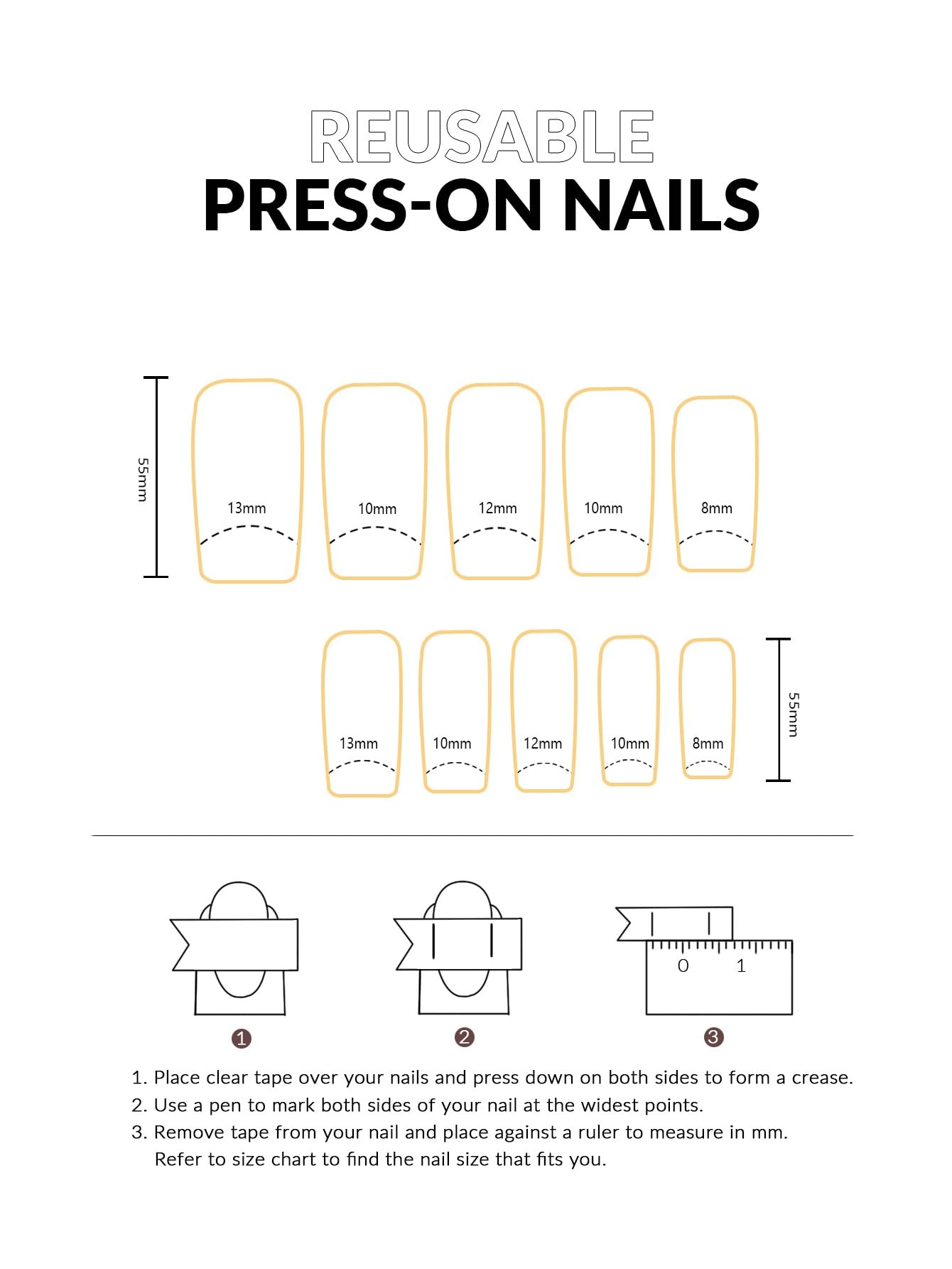 Tmani 10pc/set Extra Long Handmade Press On Nail Hot Girl's Long Ballet Nails Square Nail Full of Diamond Glitter Decoration Fake Nails Suitable For Girls Festival Parties and Birthday Gift (200,S)