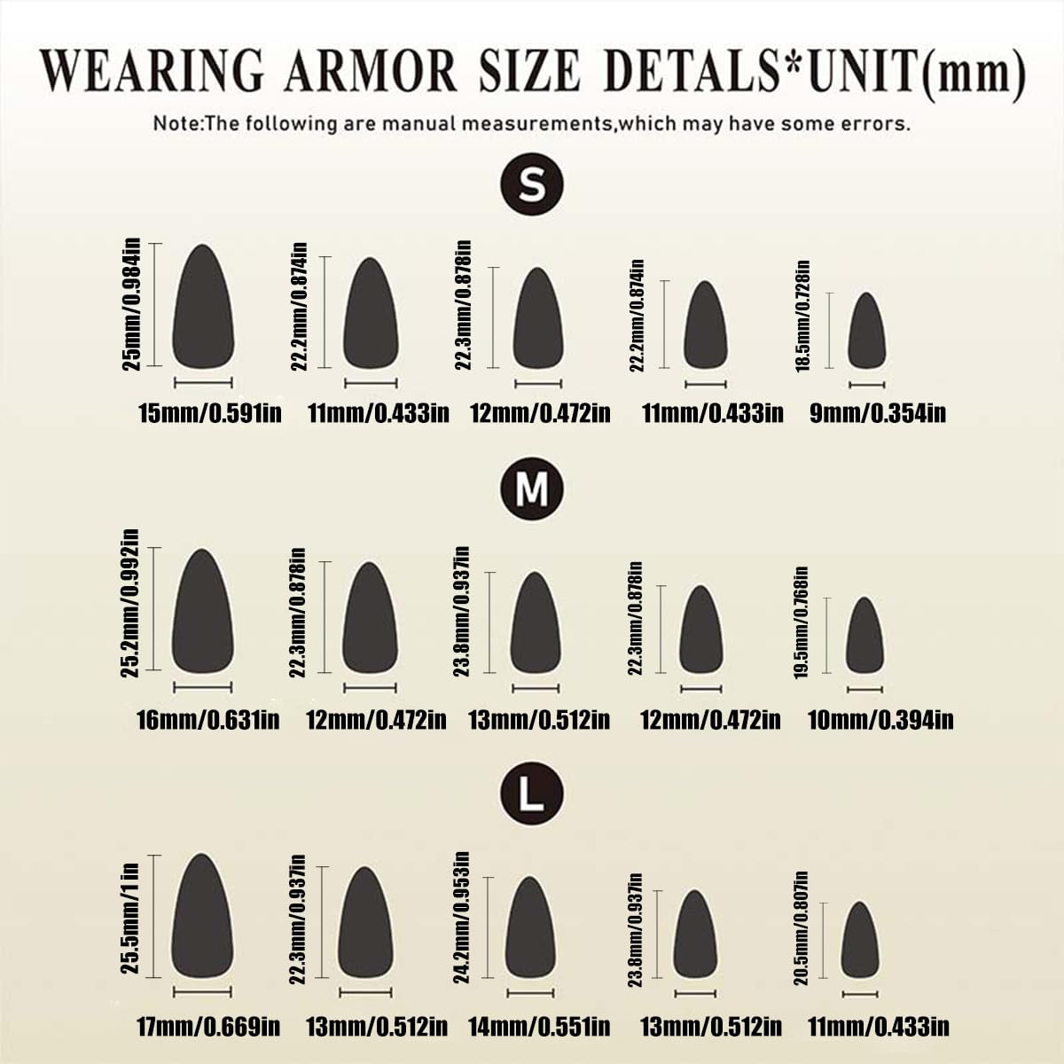 Brown Ombre Press on Nails Butterfly Fake Nails Medium Almond False Nail with Metal Design Silver Glue on Nails Handmade Nail Press ons Y2K Stick on Nail for Women Girls Cool Manicure (S)
