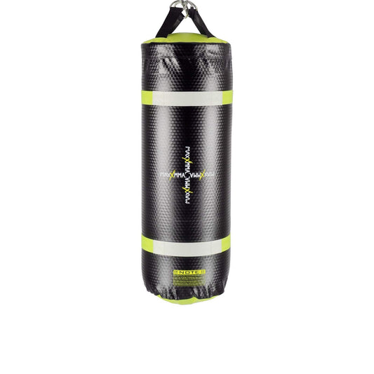 MaxxMMA 3 ft 4-in-1 Water/Air Heavy Bag | Training & Fitness, Uppercut Workout, MMA Grappling, Punching Bag (Black/Neon Yellow)