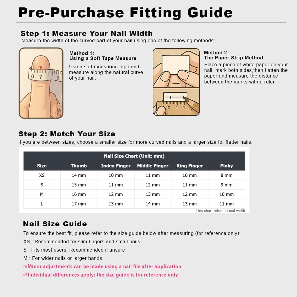 2IM Studio Handmade Press On Nails, Elegant Nude 3D Floral French Tip with Pearl Rhinestones, Almond Medium Length Full Cover Thick Reusable Acrylic Nail Kit for Women 10PCS (Midnight Muse-M)