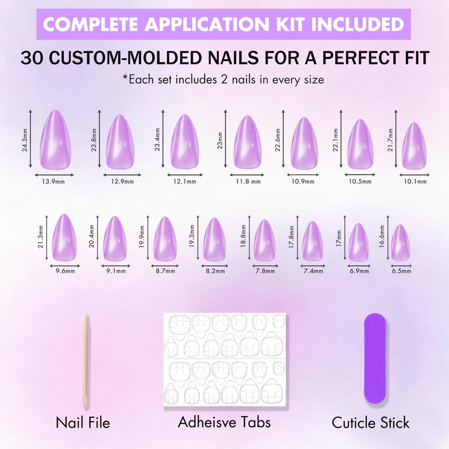 KQueenest Cat Eye Teal Green Press on Nails Almond Shape, 30 Pcs Glitter Fake Nails Medium, Thick Sparkly Glass Nails Press on, Shiny Acrylic Nails, Cute Bling Stick on Nails for Women Party Holiday