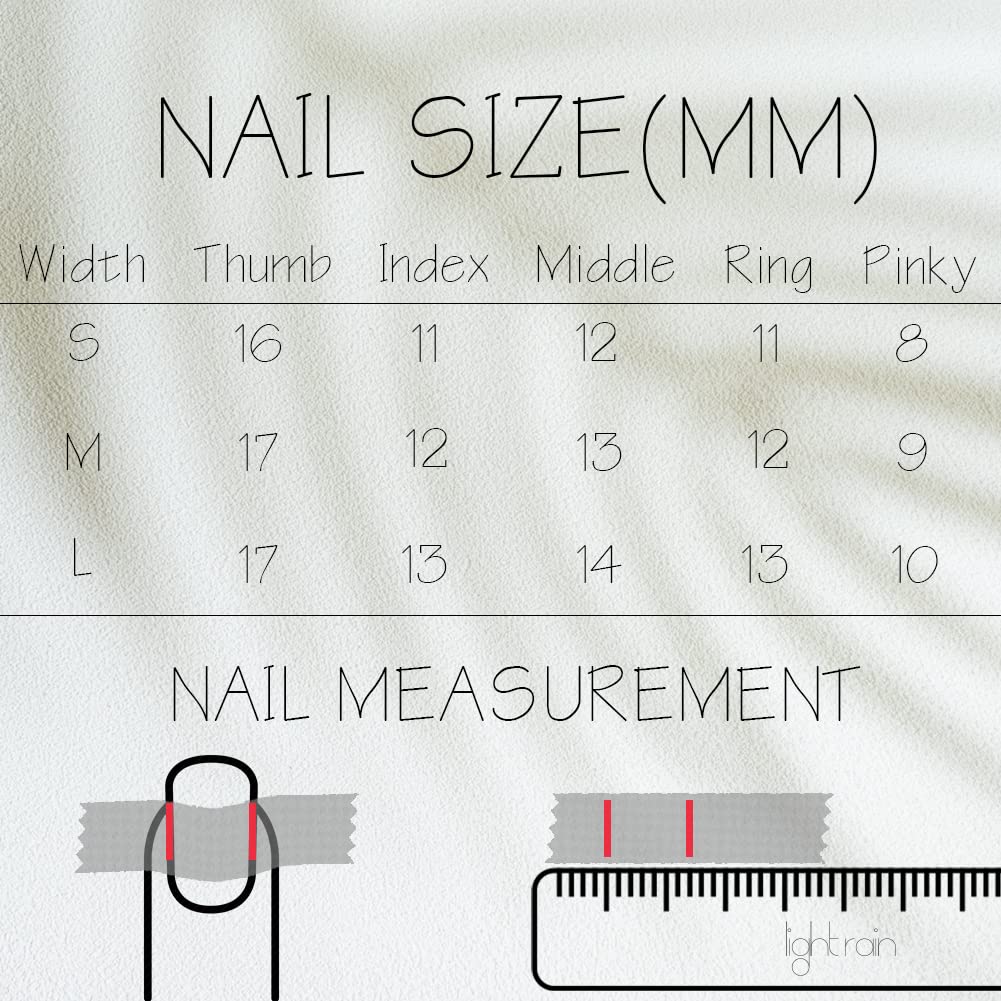 Light Rain Press on Nails - Milk, 3D Handmade white Reusable Gel UV Finished False nails, Hand-Painted with Design by Professional Manicurist, Medium Oval, Large Size