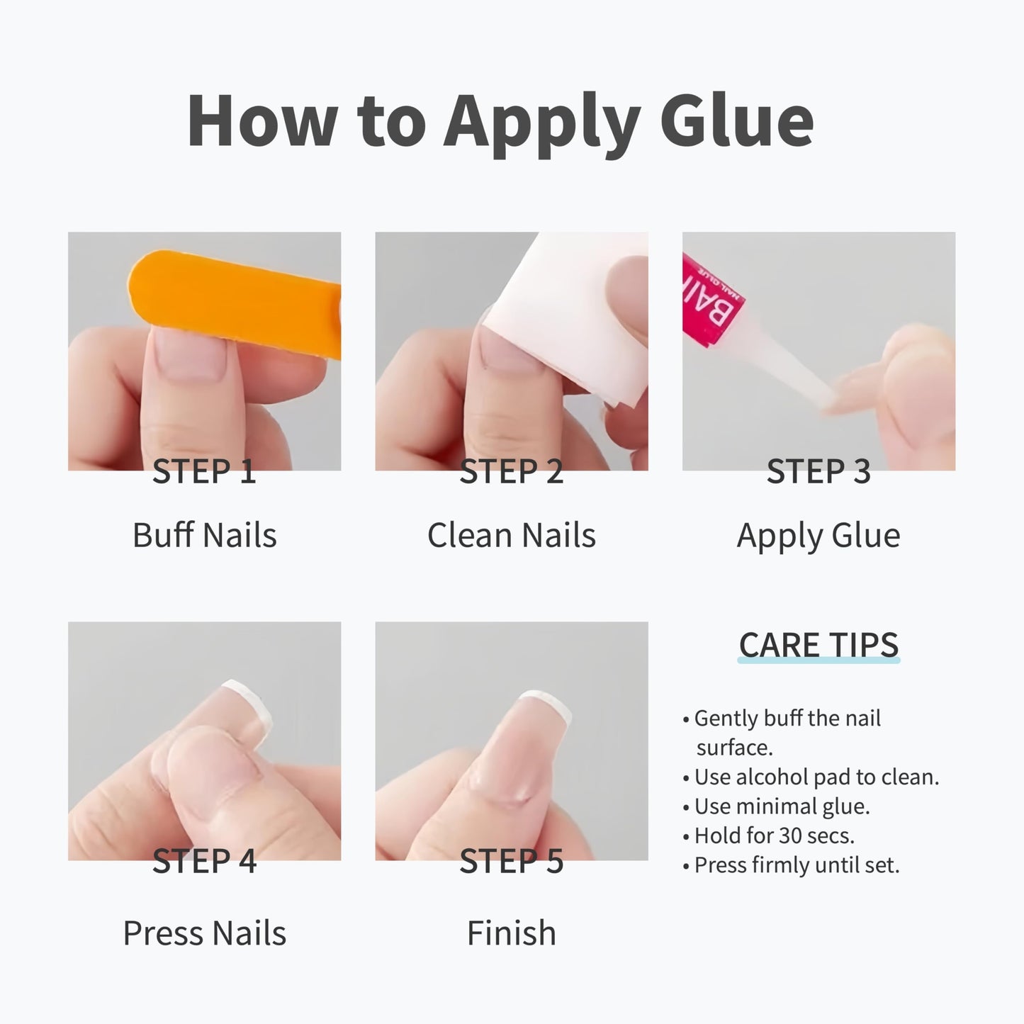 ORZOLATENT Sunset Ombre Press-On Nails – Pink & Orange Gradient, Glossy Gel, Long-Lasting & Easy DIY