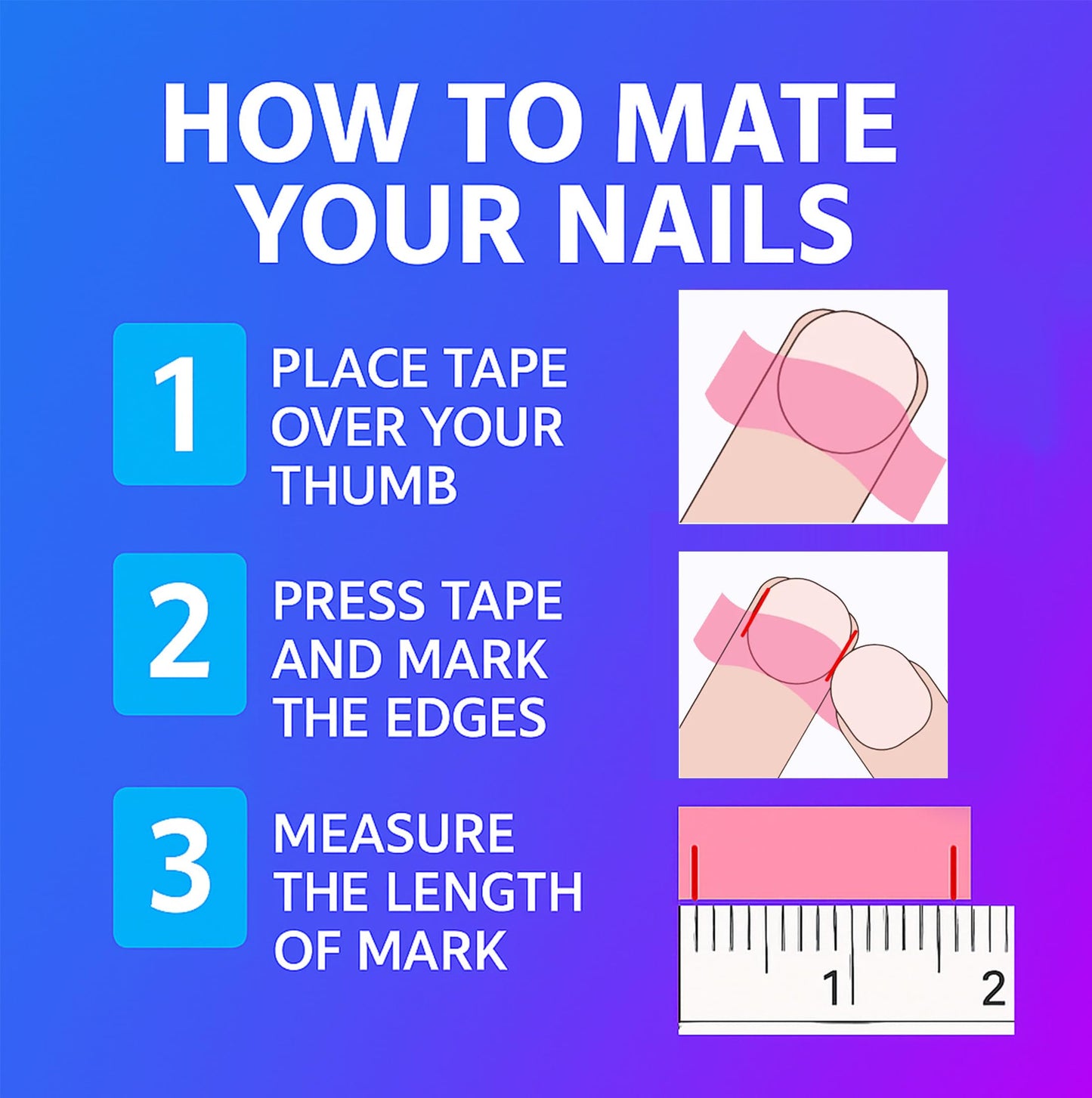 IntoVibes Handmade Short Duck Press On Nails, Glow-In-The-Dark Bear And Y2K, 10 Pieces Reusable Acrylic False Nails, Size Medium
