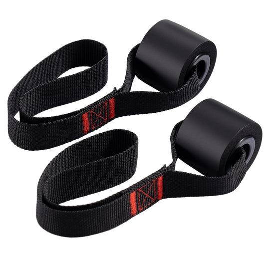 Slim Panda Door Anchor for Resistance Bands - Heavy Duty Resistance Band Door Anchor with Super Strong Metal Inner Core - Protective Foam Cushion Door Resistance Bands Attachment for Home Gym