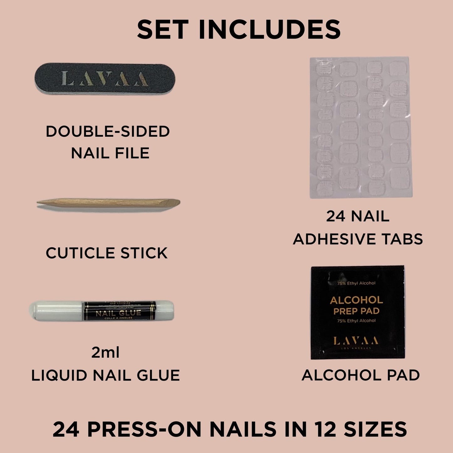 BUBBLEGUM BAE Press-On Nails by Lavaa Beauty | Long Stiletto | Pink Glossy Stiletto Nails