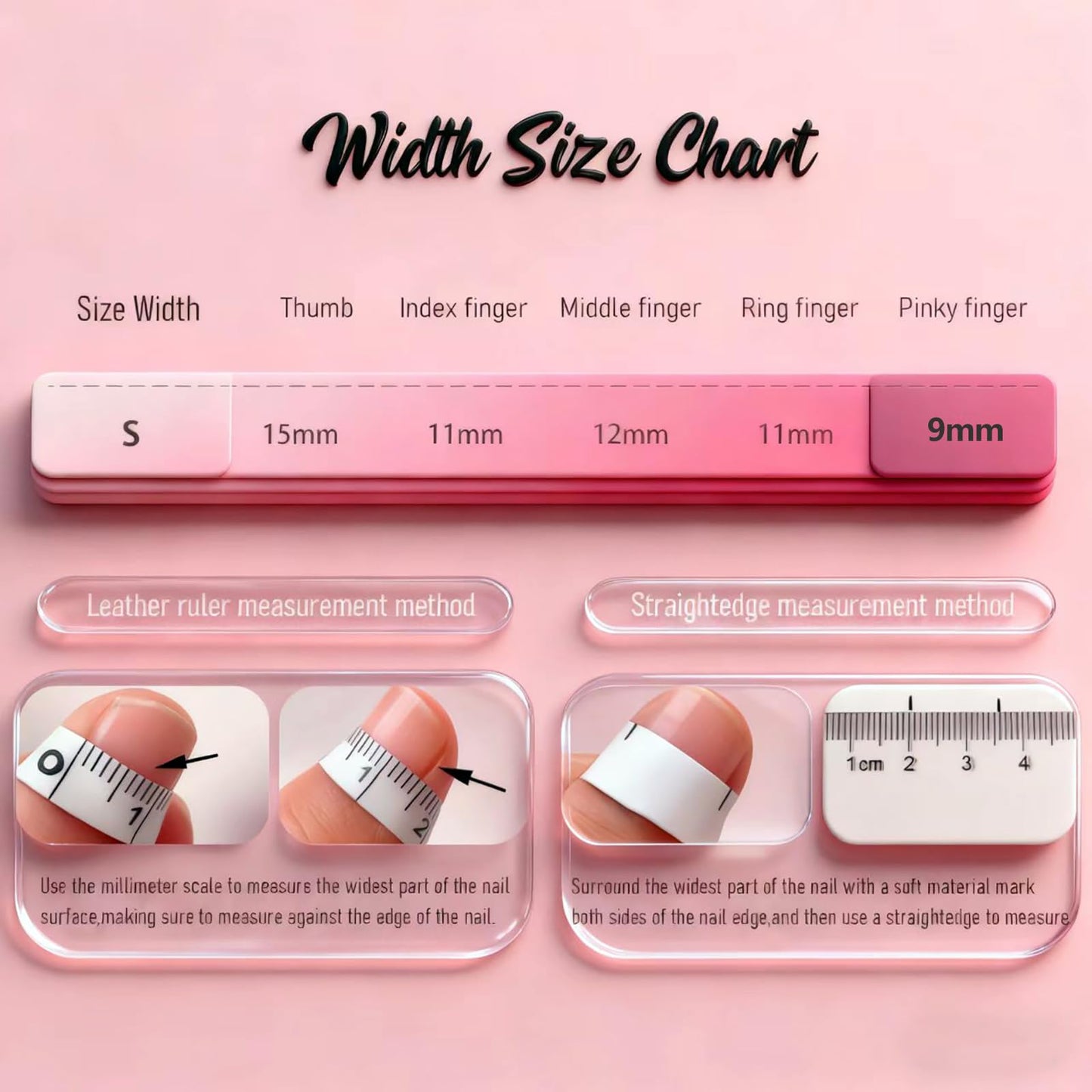 10Pcs Handmade Rhinestone Press on Nails Short Duck Fake Nails with Rhinestone Design Full Cover False Nails Short Hand Made Press on Nails Reusable Stick on Nail Artificial Glue on Nail for Women (S)