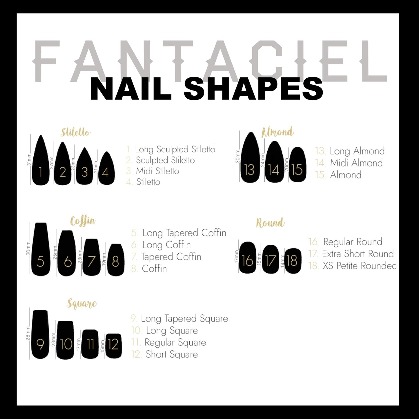 FANTACIEL 10 PCS Handemade Press On Nails Cat Eye Design Acrylic Nails Reusable Almond Fake Nails 519 Almond L