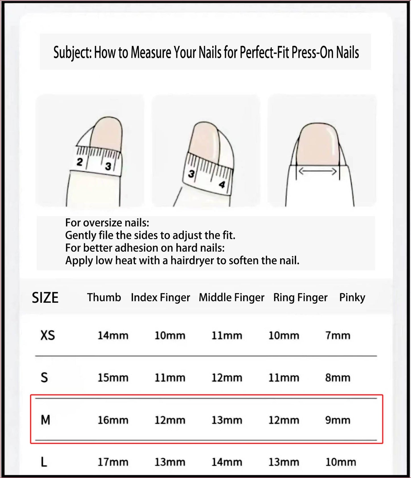 Threelegscat Handmade Press on Nails Long Almond Shape Fake Nails Stiletto Nail With Design for Women and Girls 10pcs Size M Pattern St1151