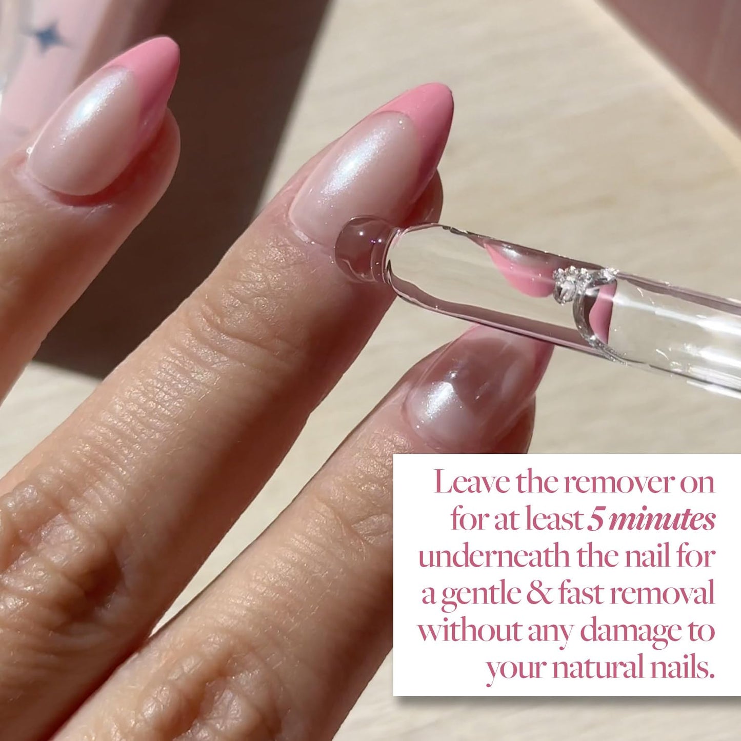 Glamnetic Press-On Nails - Red Blossom | Super Strong Brush On Nail Glue & Press-On Nail Remover | Short Oval Fake Nails with Floral Accents | 15 Sizes - 30 Nail Kit with Glue and Remover