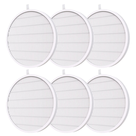MelodySusie Nail Dust Collector Replacement Filter 6 Pack, Reusable Dust Filter for MelosySusie Nail Dust Collector Vacuum Fan Dust Collector Extractor Electric Dust Suction Machine
