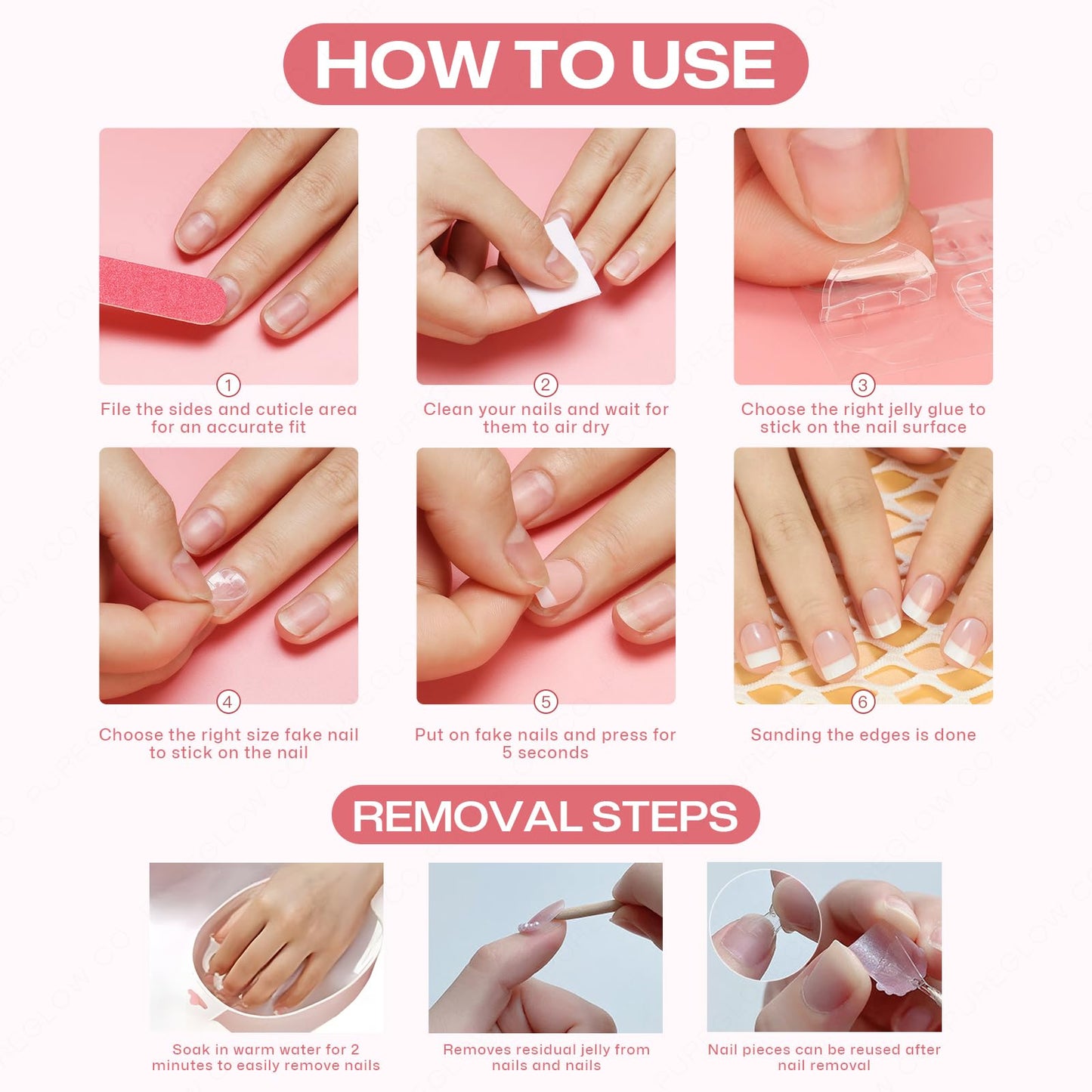 10 Pcs Handmade Press on Nails Long Stiletto Fake Nails with Design 3D French Tip Flower False Nails Nude Acrylic Long Stiletto Press Ons Nails for Women Wedding Party - Size M