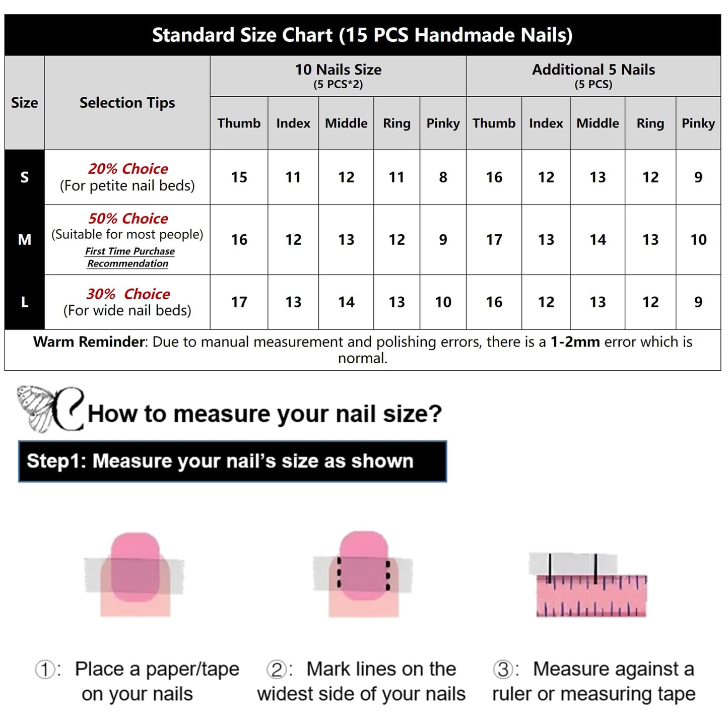 Handmade Press On Nails Long Green Fake Press On Nails Acrylic Natural Nails Women Gift Ideas French Tip Nails With Pearl Designs COOLYOUNG 15 PCS, Size L