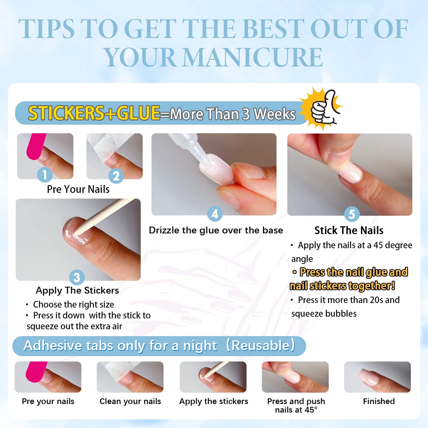 Nude Pink Press on Nails Short Square, Fake Nails Glue on Short Square Nails Press ons, Soft Gel Glue on Nails Stick on Nails for Women Thick Reusable Solid Color Acrylic Nails 24pcs