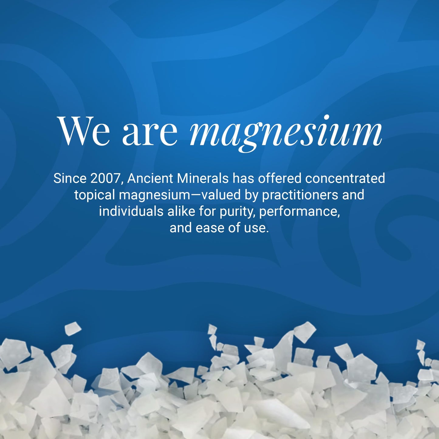 Ancient Minerals Magnesium Bath Flakes – Pure Zechstein Magnesium Chloride for Soaking and Whole-Body Replenishment, 8 lb Bag