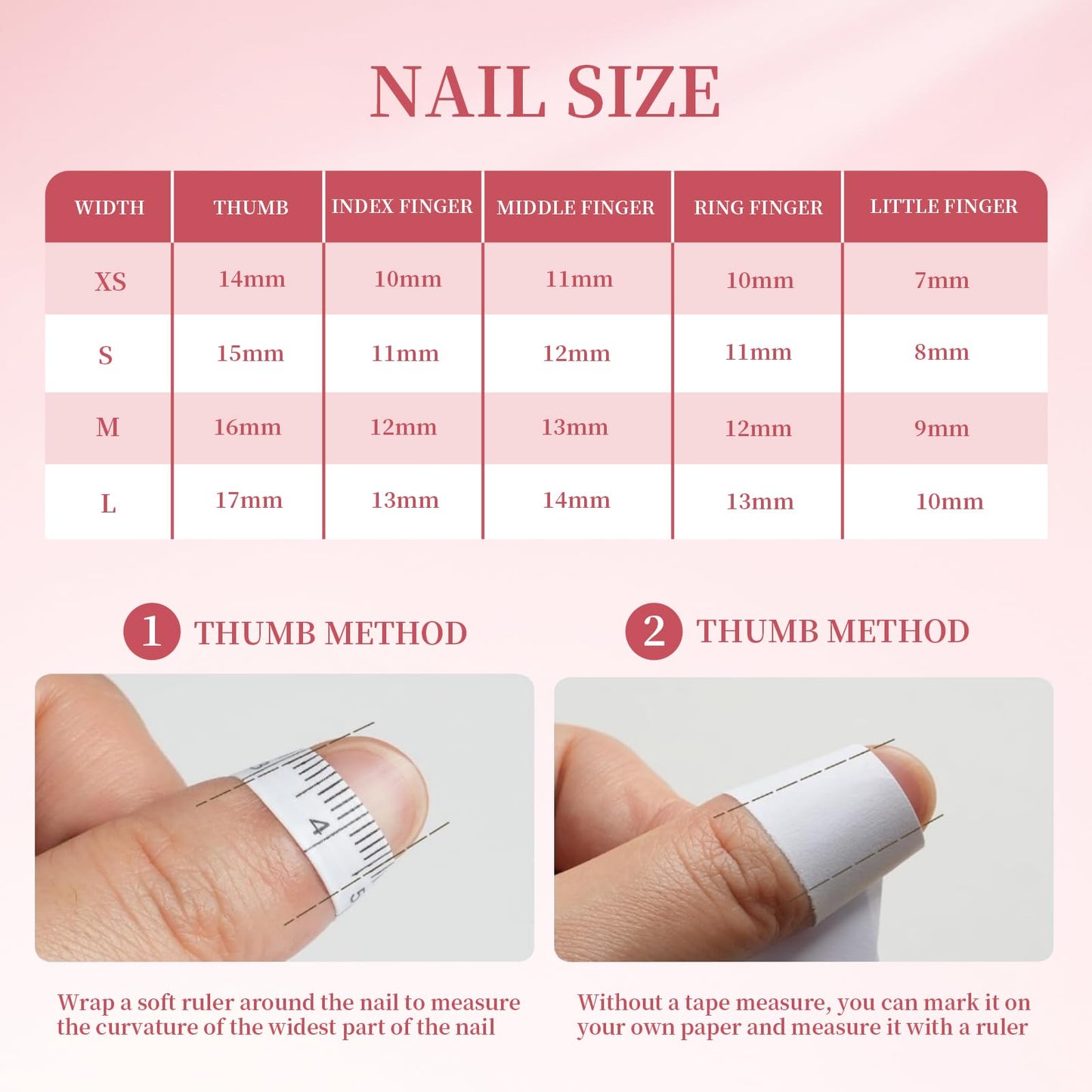 2Packs (20Pcs) Handmade Nails Mystery Box Random Press on Nails 40mm Long Manicure Charms Nails Art Nail Kit for Women Party Holiday Photo Wedding Size M