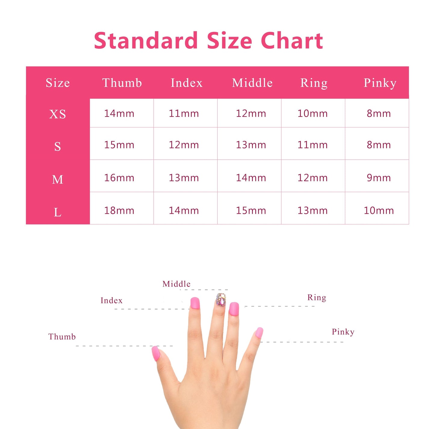 LOVFUL Short French Tip Press on Nails Jewel Feast | Handmade Acrylic Press ons | Reusable Fake False Nails | Square Regular 1.0in | H694-L