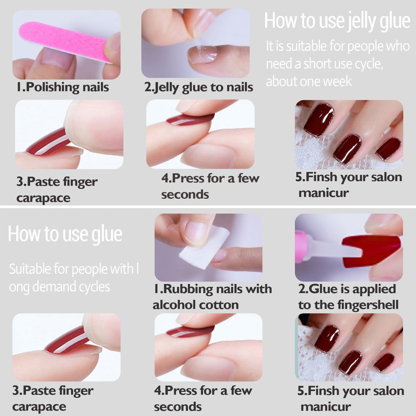 WAFOLOZE Light Yellow French Tip Press On Nails - Square Short Fake Nails, Glue On Nails Short, Artificial Nails 16 Sizes - 32Pcs Reusable Soft Gel False Nails Tips Kit, Stick On Nails for Women