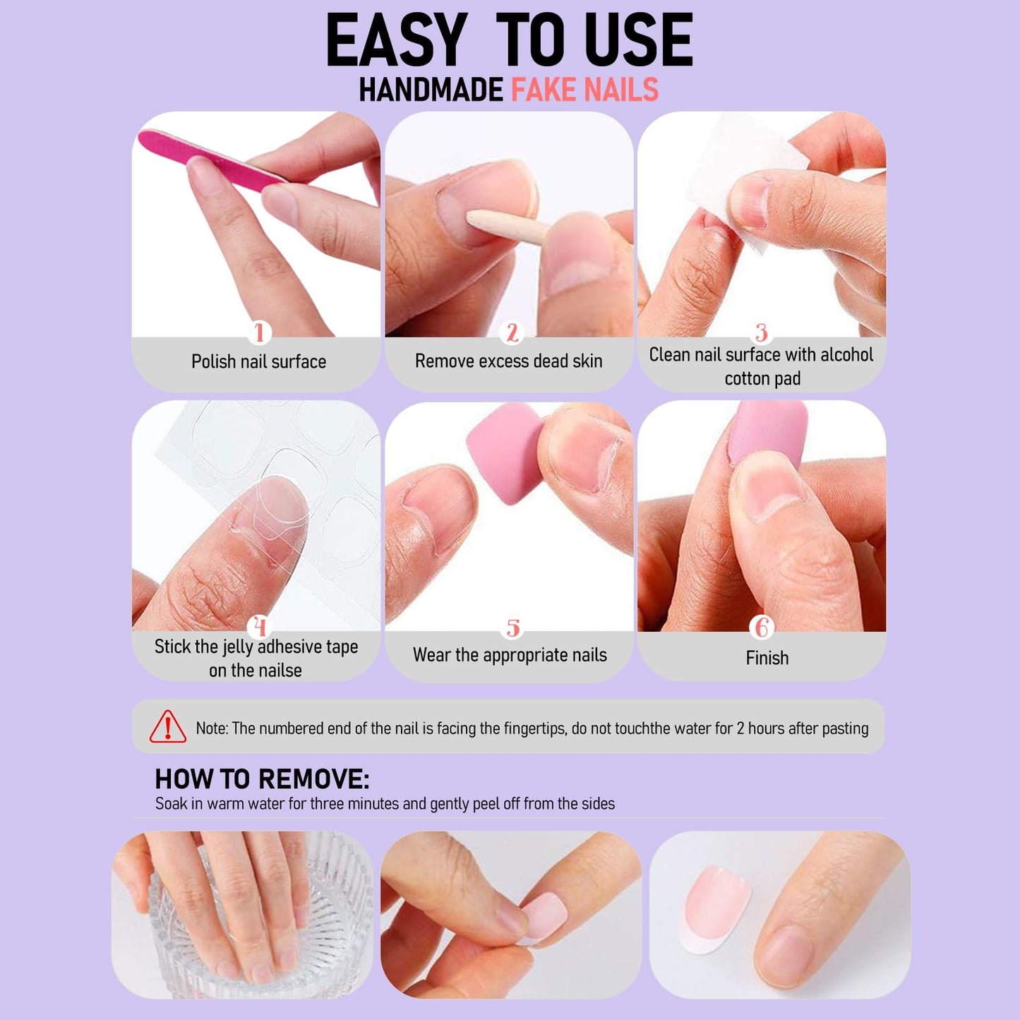 10Pcs Medium Handmade Press on Nails Duck Fake Nails Black French Tip False Nail with 3D Seashell Pearl Design Handmade Duck Nails Press ons Reusable Acrylic Stick on Nails Ocean Nail for Women (M)
