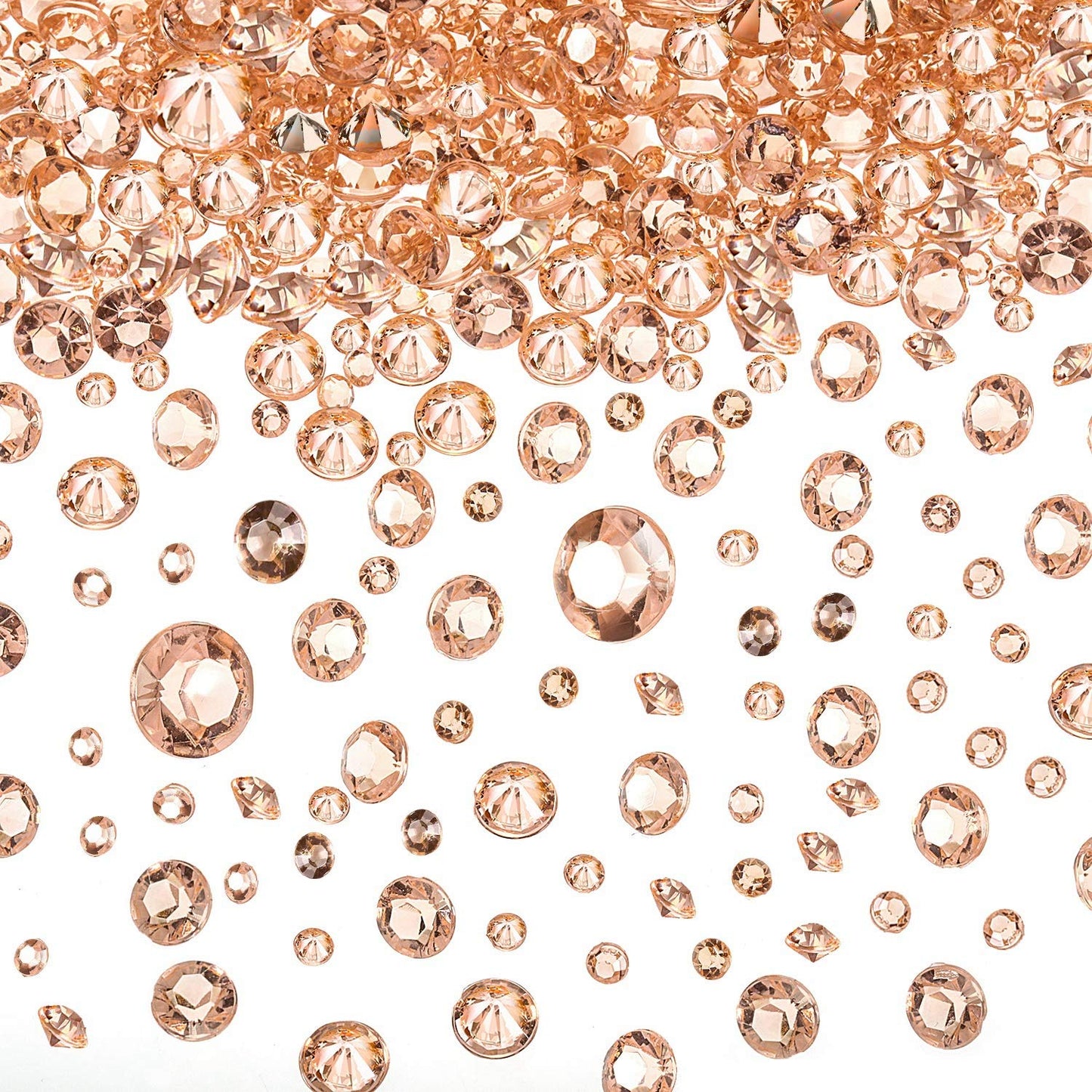 10000 Clear Wedding Table Scatter Crystals Acrylic Diamonds Rhinestones for Table Centerpiece Decorations Bridal Shower Decorations Vase Beads