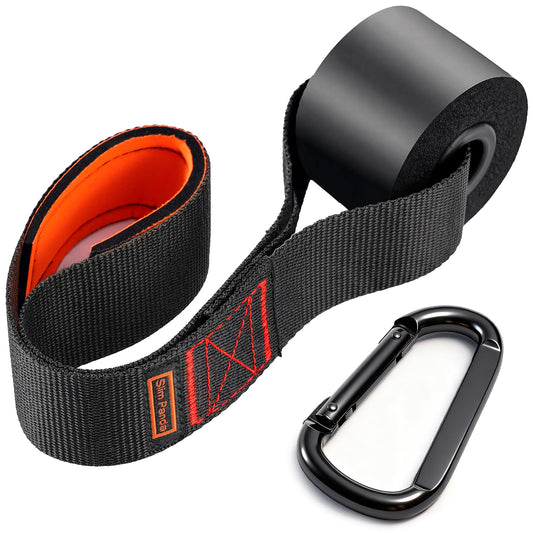 Slim Panda Door Anchor for Resistance Bands,Heavy Duty Resistance Band Door Anchor For Home Workout,Physical Therapy & Fitness, Large Door Anchor Attachment