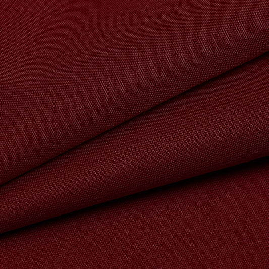 Waterproof Canvas Fabric by The Yard – 58" 600D Polyester Cordura Fabric – Upholstery Fabric for Indoor Outdoor Chair (Burgundy, 2 Yard (58"x 72")